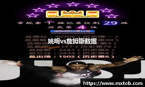 姚明vs詹姆斯数据